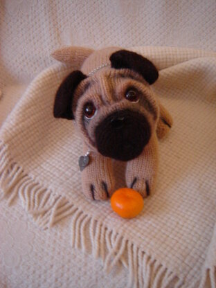 Modeling toys. Pug