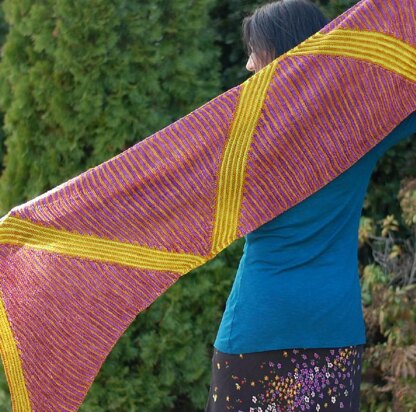 Jagged Little Shawl