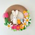 Easter Bunny Wreath