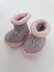 Two-tone Baby Booties BJ402
