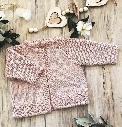 Top down baby outlet cardigan