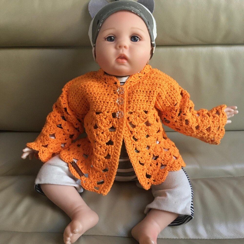 Dakota Baby Cardigan Crochet pattern by Lisas Crochet Designz LoveCrafts