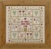 Historical Sampler Company All Things Grow with Love Cross Stitch Kit - 28cm x 16cm