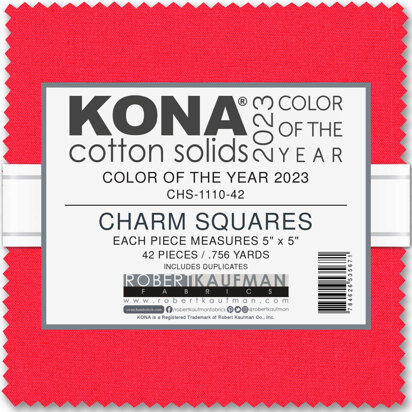 Robert Kaufman Kona Cotton Charm Pack