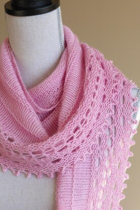 Eyelet Breeze Shawl