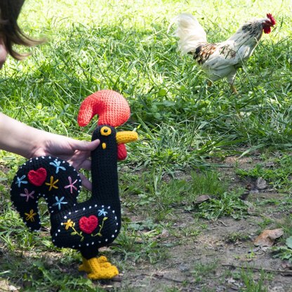 Amigurumi Galo de Barcelos