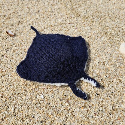 Knitted Manta Ray