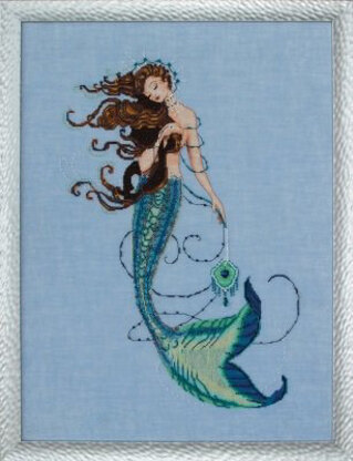 Mirabilia MD151 Renaissance Mermaid Cross Stitch Chart - Leaflet