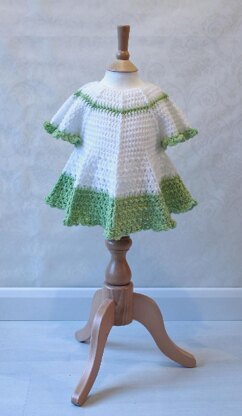 Summer Dress with Full Circle Skirt & Cap Sleeves