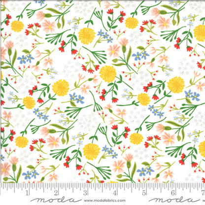Cream Farm Picked Flowers
