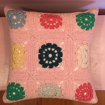 2019 Granny Square Day Pillow