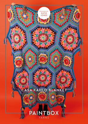 Paintbox Yarns Casa Kahlo Blanket PDF (Free)