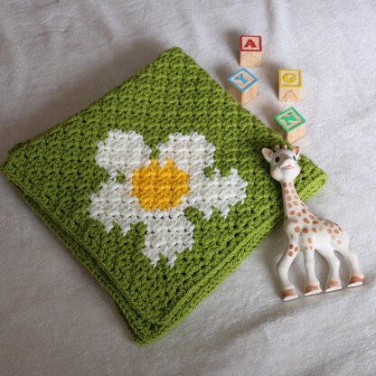 Daisy Chain Blanket - the crochet version