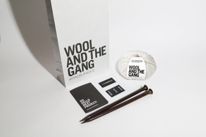 Wool and the Gang Zion Lion Set - Tweed Grey