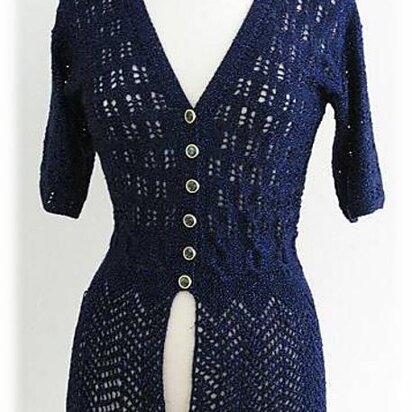 K582-Stars in the Evening sky Cardigan