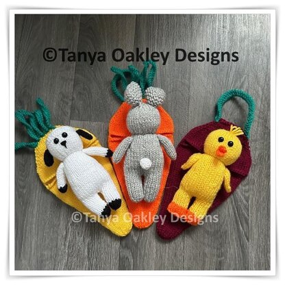 Colourful Carrot Pouches