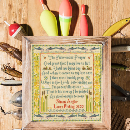 Bothy Threads The Fisherman's Prayer Cross Stitch Kit - 27 x 30cm 