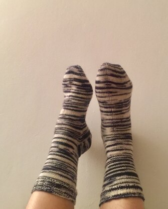 Paintbox Zebra Socks