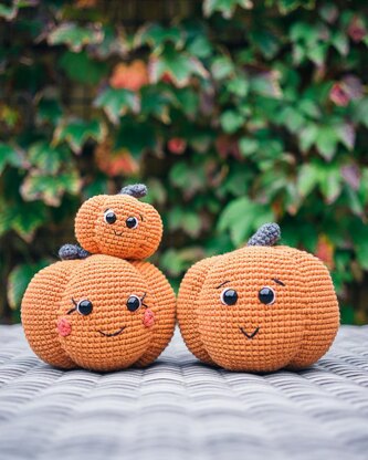 Cute Pumpkin Family