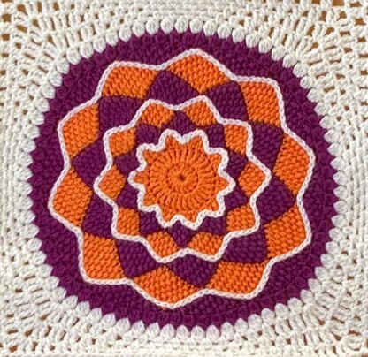 Large Squares Blanket By HueLaVive