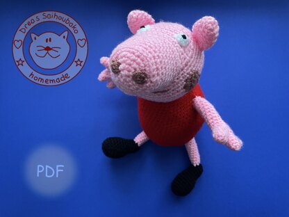 Little Pig amigurumi doll