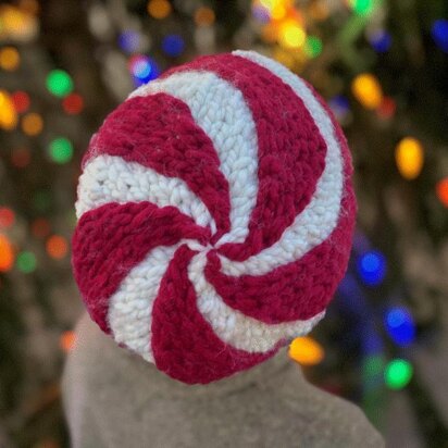 Peppermint Swirl Hat