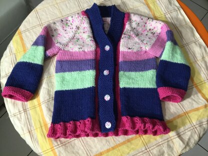 Little girl cardigan