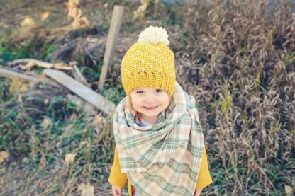 Fair Isle Pom Hat