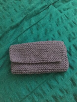 Moss Stitch Pouch