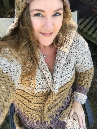 Kirra Cardi, Hooded Cardigan