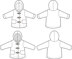Poppy & Jazz Walnut Duffle Coat  - Paper Pattern, Size 18 months - 6 years