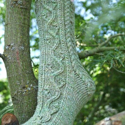 Forest Park Socks - knitting pattern