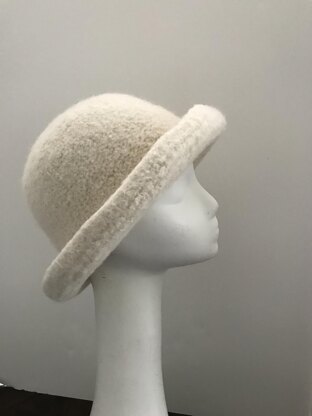 Felted Derby Hat