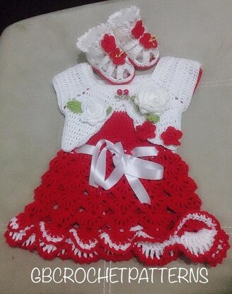 Baby set dress-Gwen