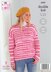 Sweaters in King Cole Stripe DK - 5597 - Downloadable PDF
