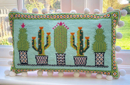 Historical Sampler Company Cactus Needlepoint Kit