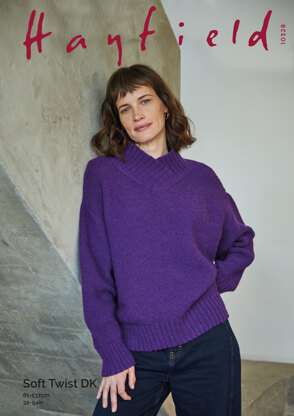 Sweater in Hayfield Soft Twist - 10328 - Downloadable PDF