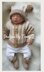 Dylan Baby unisex cardigan, hat and booties knitting pattern