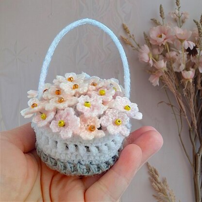 Cherry Blossom Basket