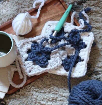 WIP chunky granny squares