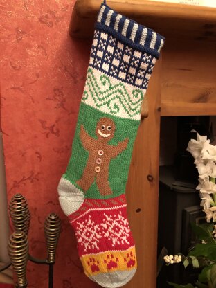 Practice piece xmas stocking