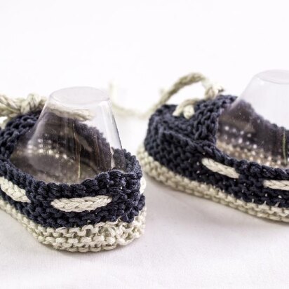 Easy Baby Boat Booties