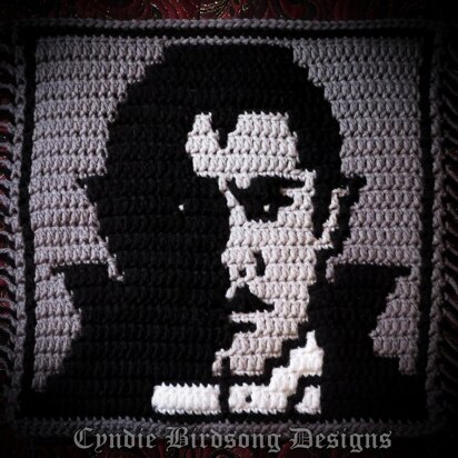 Classic Horror mosaic square - Count Dracula