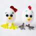 Crochet chicken. Easter ornament. Crochet amigurumi. Baby chicks. Easter project