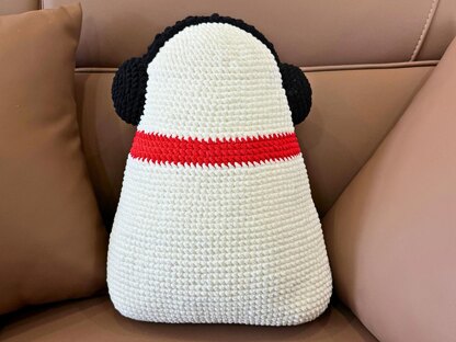 Snowman Winter Pillow Amigurumi