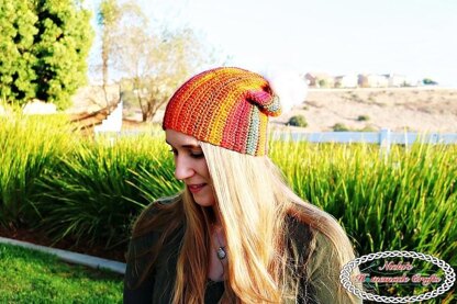 Sunset Striped Hat