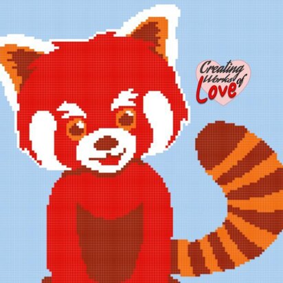 Red Panda Stitch Graphgan