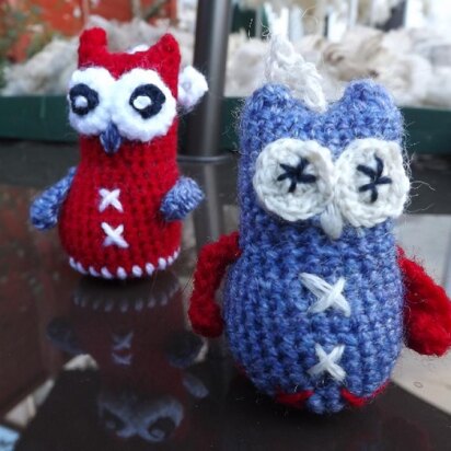 Baby owl crochet