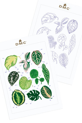 Leaf Cuttings in DMC - PAT0332 -  Downloadable PDF
