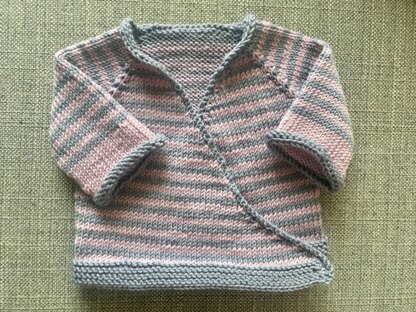 Striped Baby Cardigan